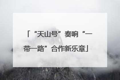 “天山号”奏响“一带一路”合作新乐章