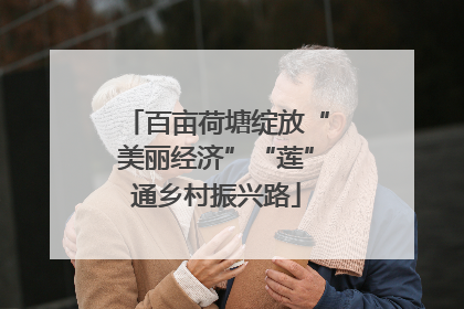 百亩荷塘绽放“美丽经济”“莲”通乡村振兴路