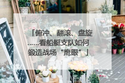 俯冲、翻滚、盘旋……看船艇支队如何锻造战场“鹰眼”