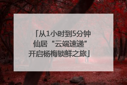 从1小时到5分钟 仙居“云端速递”开启杨梅锁鲜之旅