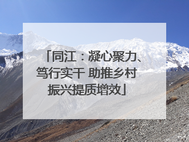 同江：凝心聚力、笃行实干 助推乡村振兴提质增效