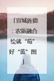 宣城旌德：农旅融合绘就“莓”好“蓝”图