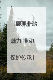 展现非遗魅力 推动保护传承