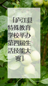 庐江县特殊教育学校举办第四届生活技能大赛