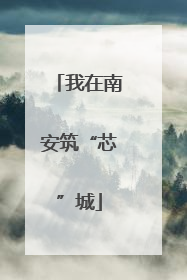 我在南安筑“芯”城