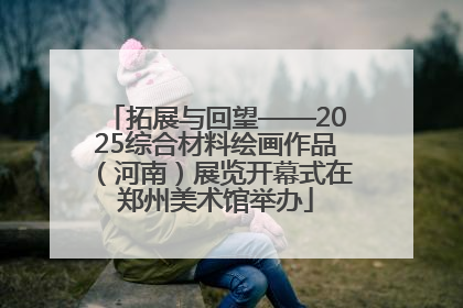 拓展与回望——2025综合材料绘画作品（河南）展览开幕式在郑州美术馆举办
