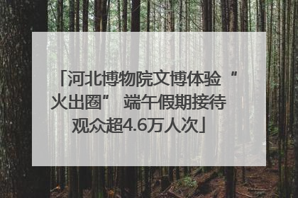 河北博物院文博体验“火出圈” 端午假期接待观众超4.6万人次
