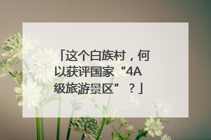 这个白族村，何以获评国家“4A级旅游景区”？