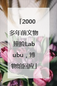 2000多年前文物撞脸Labubu，博物馆回应