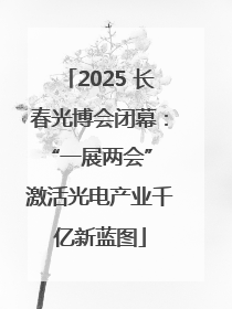 2025 长春光博会闭幕：“一展两会” 激活光电产业千亿新蓝图