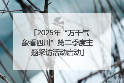 2025年“万千气象看四川”第二季度主题采访活动启动